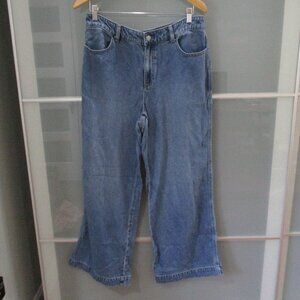 Talbots Classic Jean Trouser Wide Leg High Rise